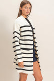 Sidewalk Stripe Cardigan