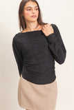 Veiled Floral Top