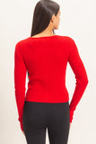 Buttoned Up Cable Cardigan