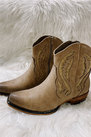Be Your Best Bootie in Taupe
