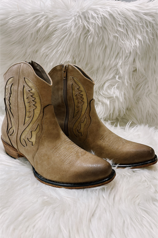 Be Your Best Bootie in Taupe