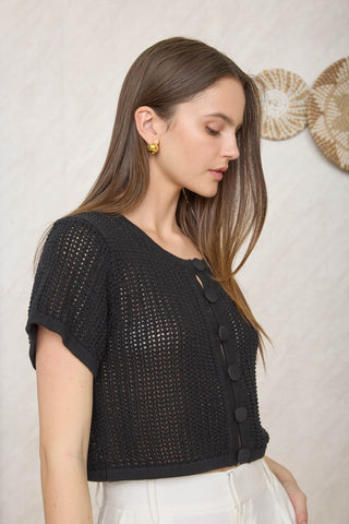 Spring Breeze Knit Top