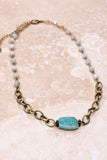 Gypsy Necklace Amazonite 012