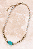 Gypsy Necklace Amazonite 012