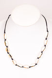 Eliza Necklace in Black Cowrie Shell