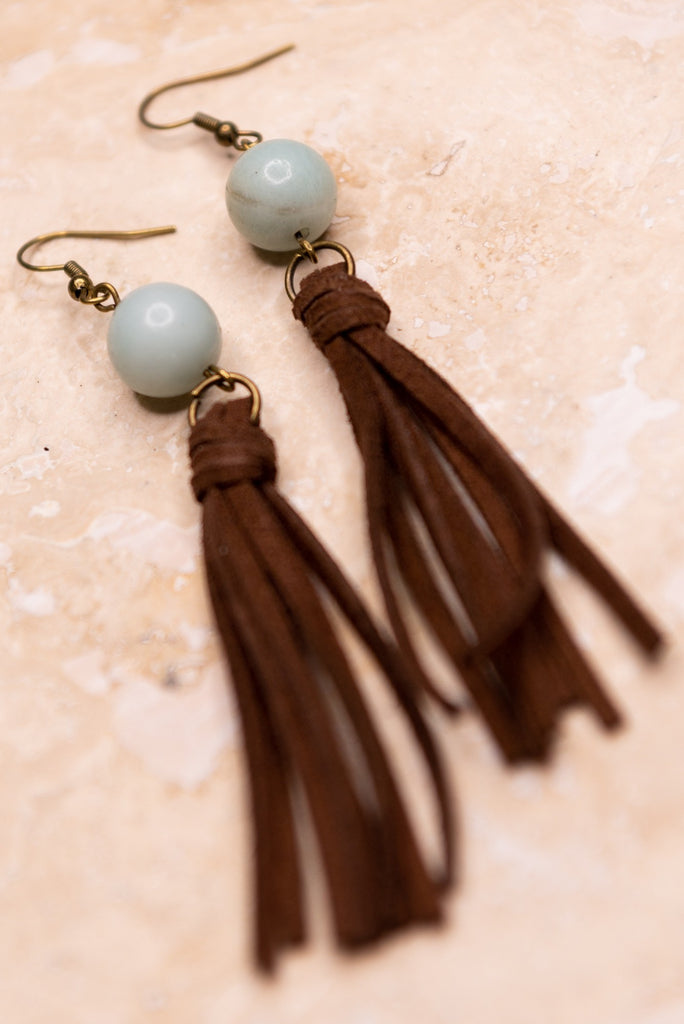 Taylor Earring Amazonite 158