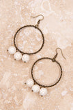Olivia Triple Earrings White 086