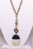 Lila Necklace Amazonite 343