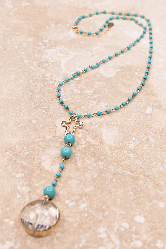 Emerson Necklace Turquoise 340