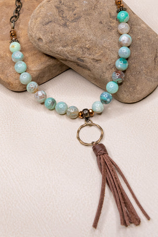 Luna Necklace Amazonite 177