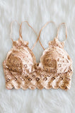 Amazing Lace Bralette in Nude