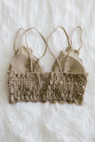 Amazing Lace Bralette in Golden Brown