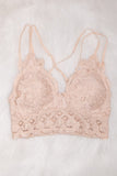 Amazing Lace Bralette in Beige