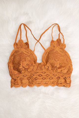 Amazing Lace Bralette in Hazel