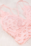Amazing Lace Bralette in Light Blush