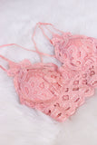 Amazing Lace Bralette in Rose Tan