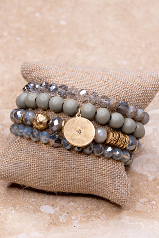 Flo Bracelet Set Grey 422