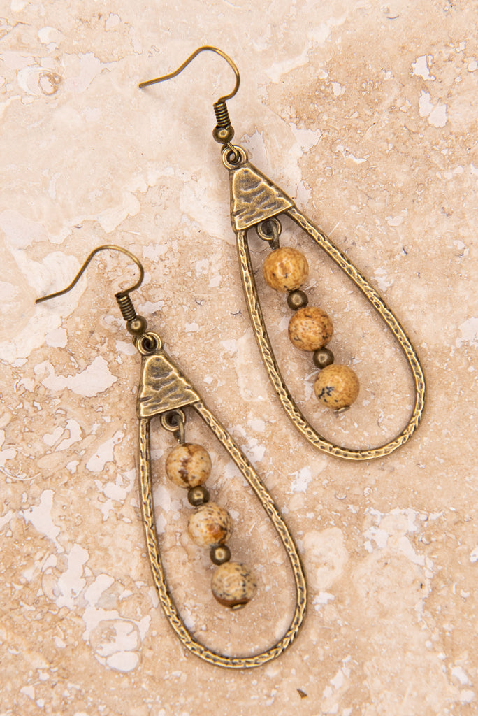 Sherri Earring in Jasper 202