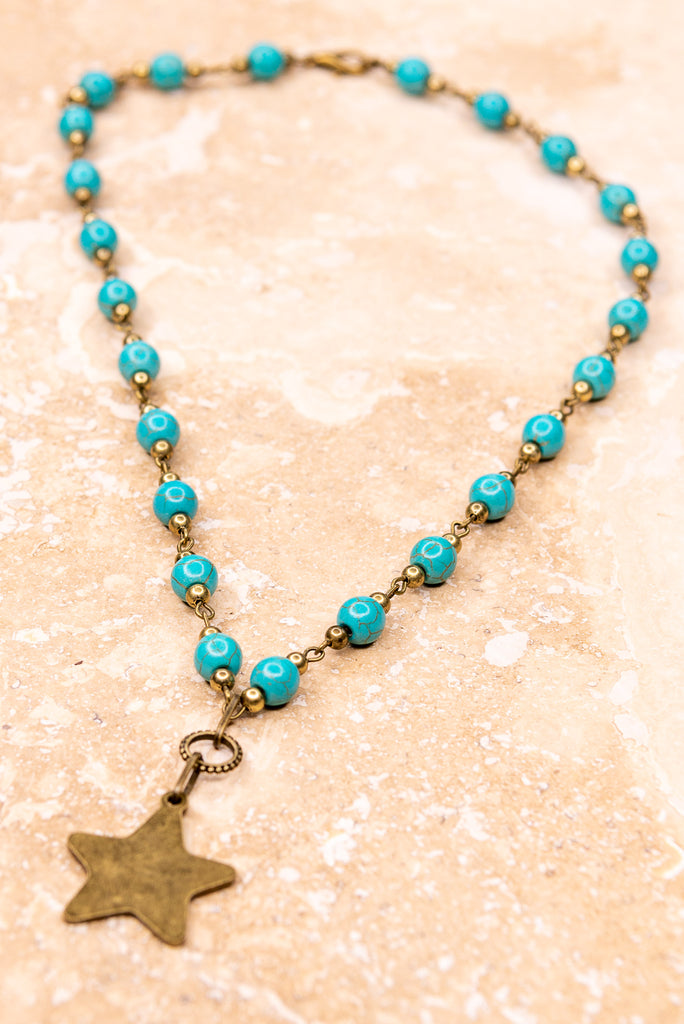 Sydney Necklace in Turquoise 372