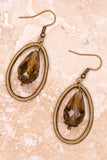 Bijou Earrings in Smokey Quartz 203