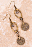 Molly Earrings in Small Coin