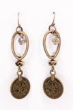 Molly Earrings in Small Coin