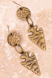 Ruth Earrings in Bronze 210