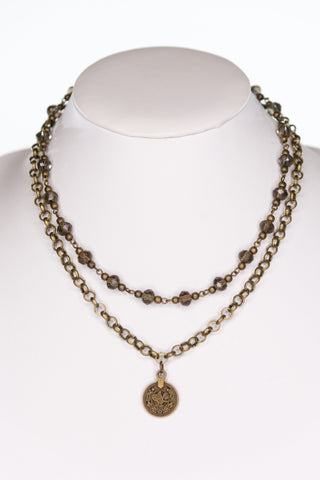 Sutton Necklace in Coin 163