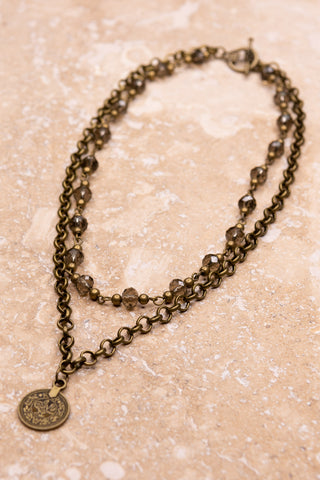 Sutton Necklace in Coin 163