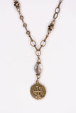Tracie Necklace in Doubloon
