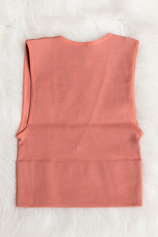 Atomic View Tank in Ash Rose