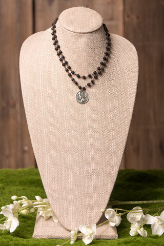 Aurora Necklace in Lava 064