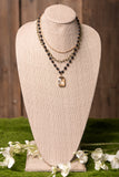 Hannah Necklace in Crystal 272