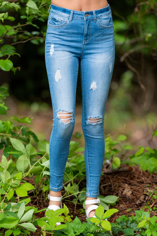 Audrey Jeans in Light