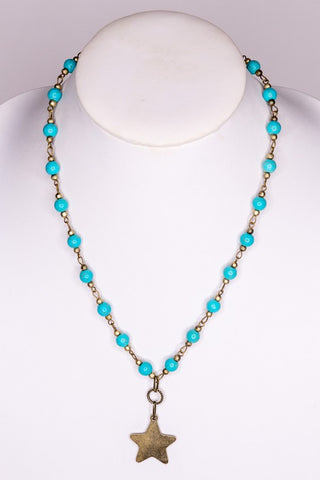 Sydney Necklace in Turquoise 372